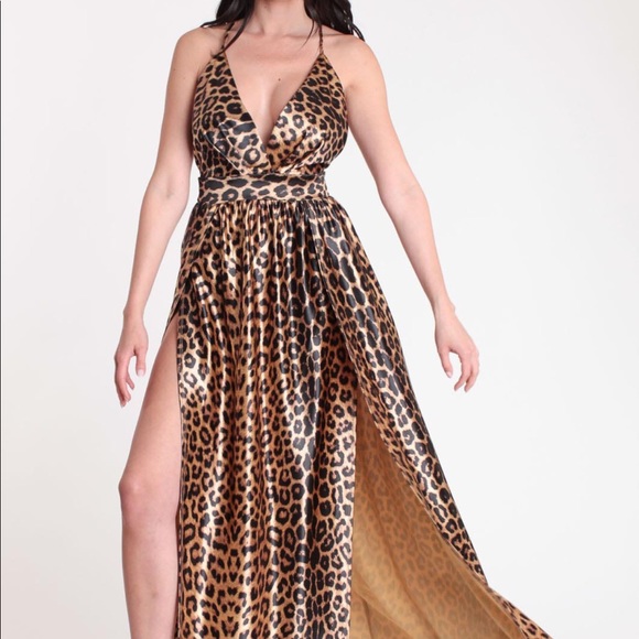 Symphony Dresses & Skirts - LAST ONE Gorgeous Lepoard Gown